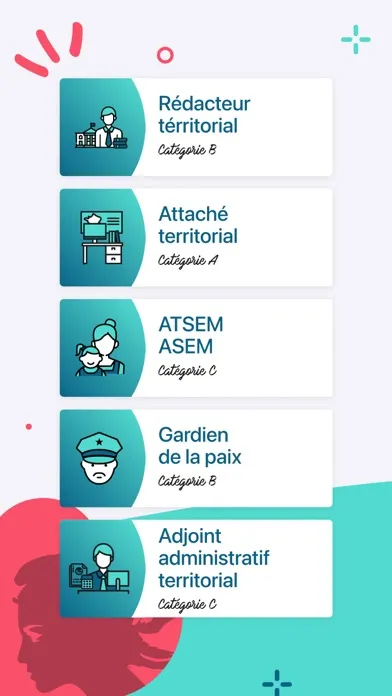 ภาพหน้าจอของ Concours fonction publique.