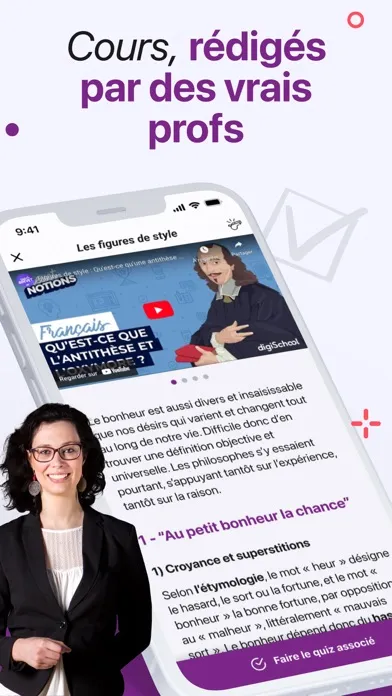 Captures d'écran de Bac, Brevet, BTS 2025