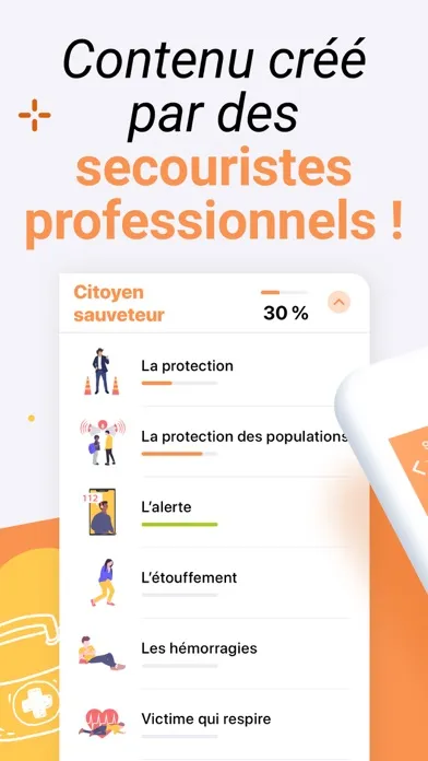 Secours : citoyen sauveteur應用截圖