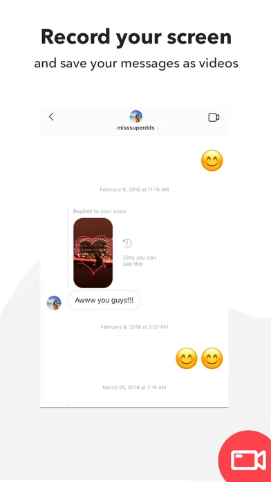 Zrzuty ekranu Messages and Chat Export PDF