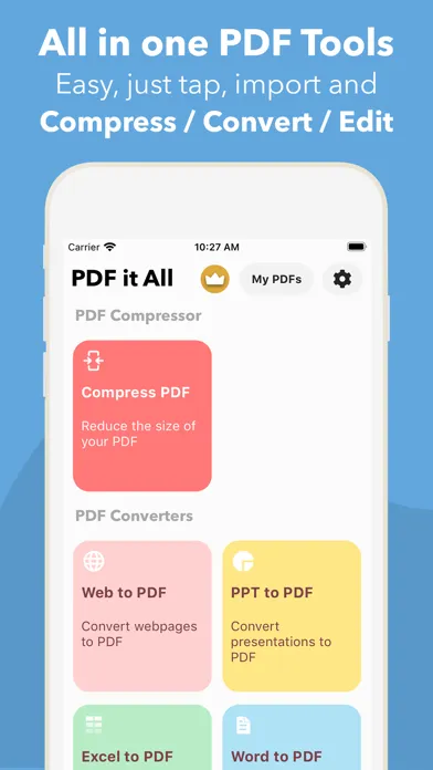 PDF it All Document Converter應用截圖