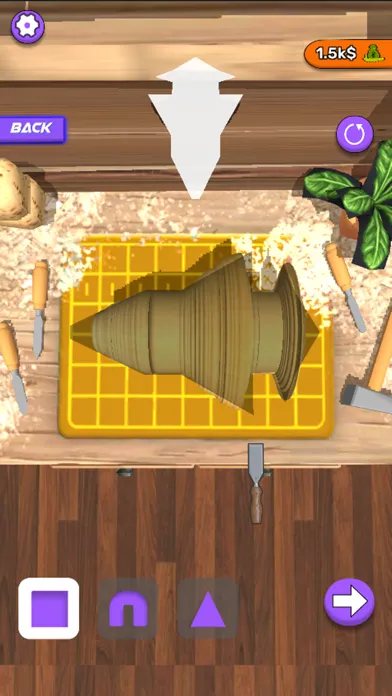 Tangkapan layar Carving Wood 3D