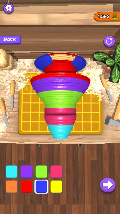 Tangkapan layar Carving Wood 3D
