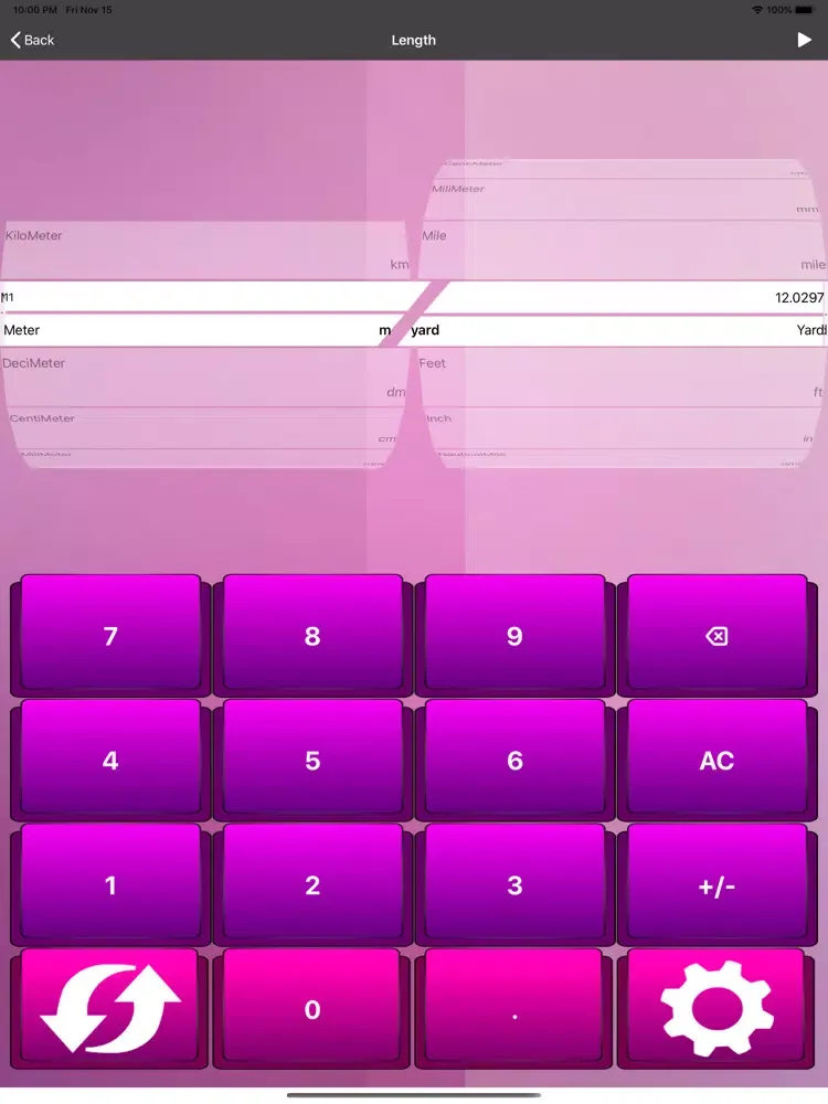 Unit Converter Multi Calc iPad  স্ক্রিনশট