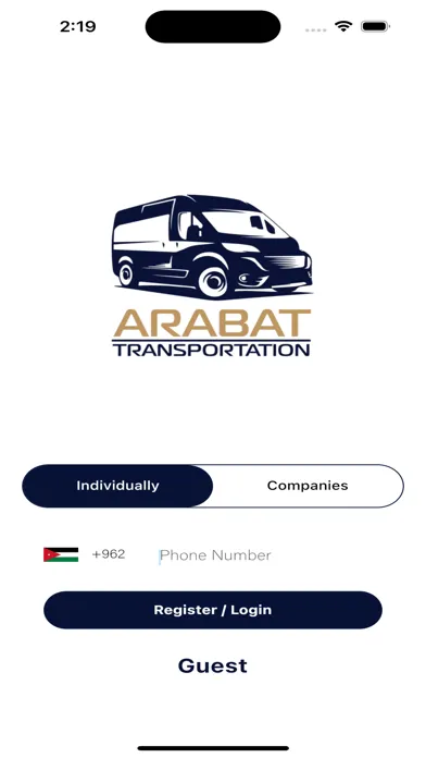Zrzuty ekranu Arabat Transportation