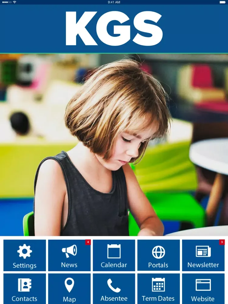 School App KGS iPad  سکرین شاٹس