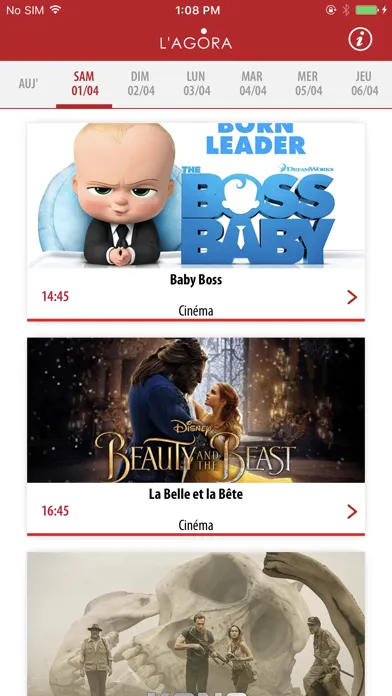 Captures d'écran de L'Agora
