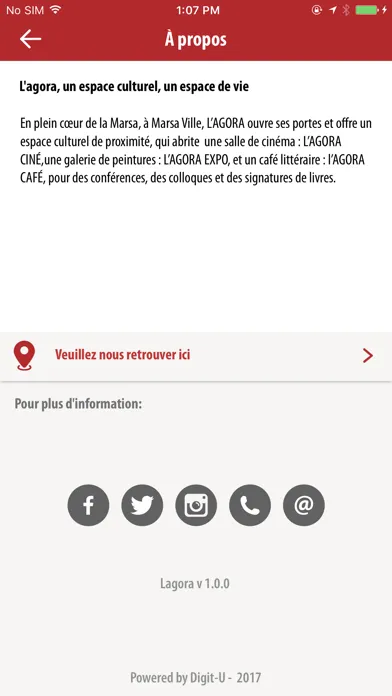 Captures d'écran de L'Agora