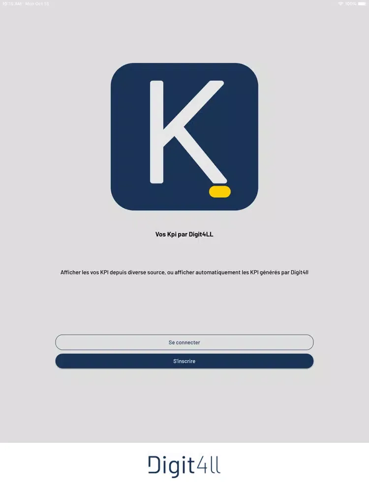 Capturas de pantalla de kpis - Digit4ll iPad 