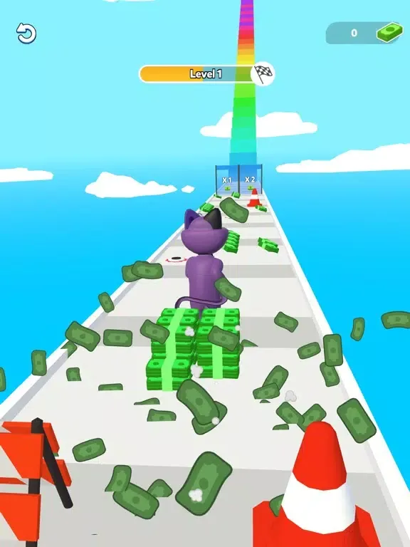 Screenshot di Smiling Critters Money Rush 3D iPad 