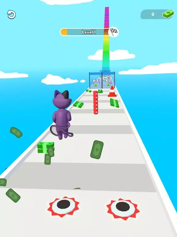 Screenshot di Smiling Critters Money Rush 3D iPad 