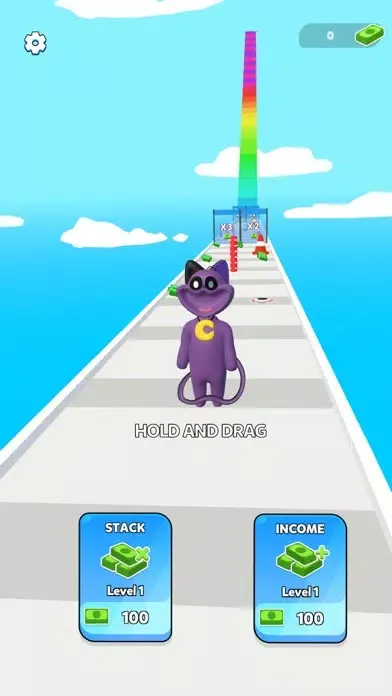 Screenshot di Smiling Critters Money Rush 3D