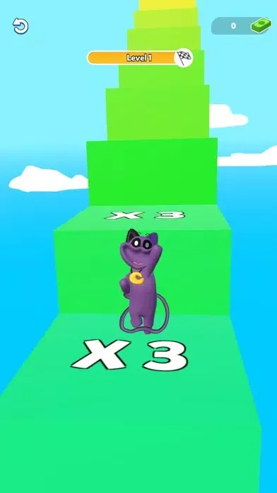 Screenshot di Smiling Critters Money Rush 3D