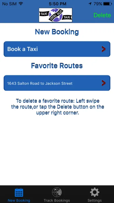 Central Valley Taxi应用截图