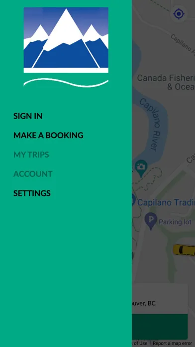 Ảnh chụp màn hình của North Shore Taxi