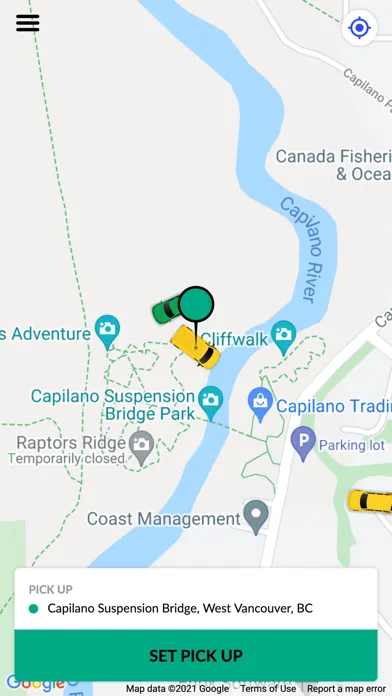 Ảnh chụp màn hình của North Shore Taxi