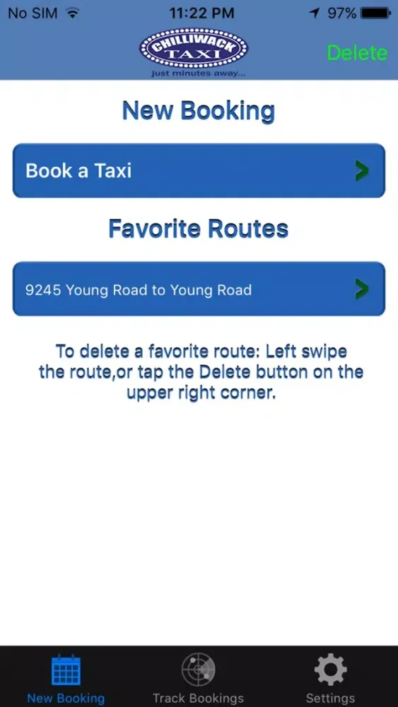 Capturas de pantalla de Chilliwack Taxi Booker