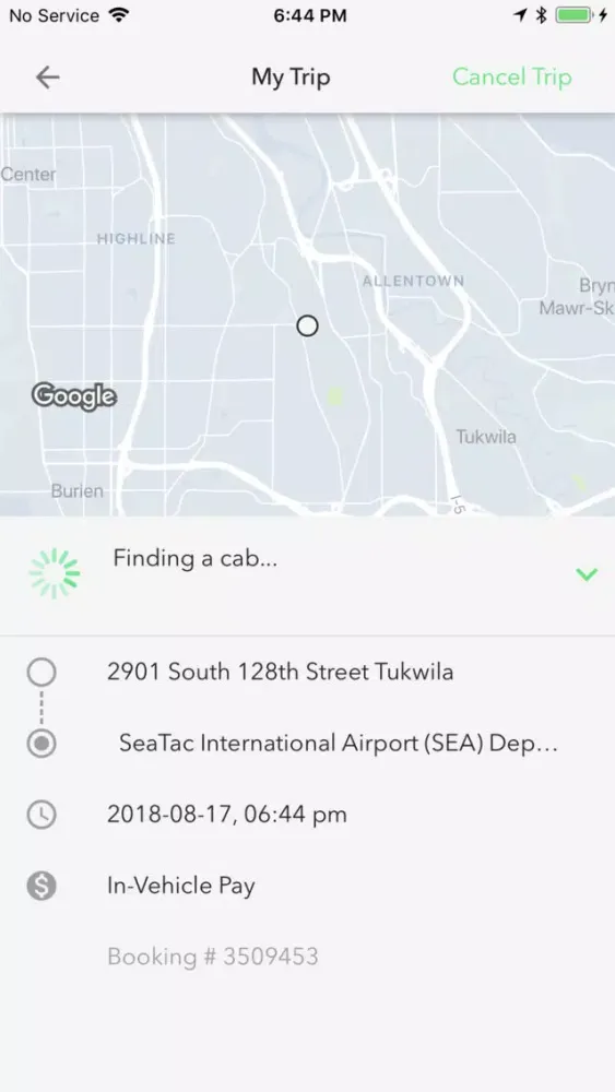 ภาพหน้าจอของ STITA Taxi