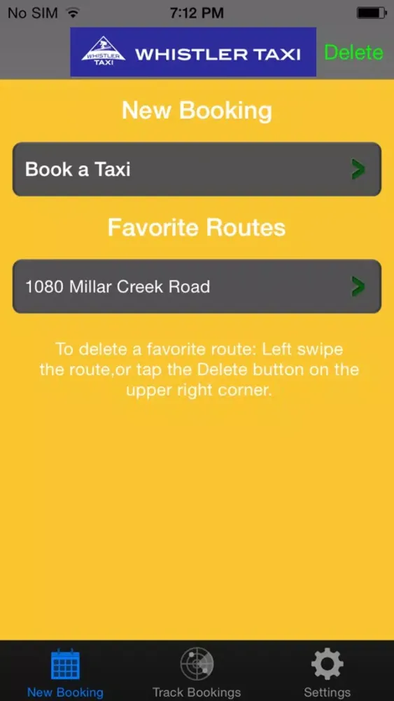 Whistler Taxi Ekran Görüntüleri