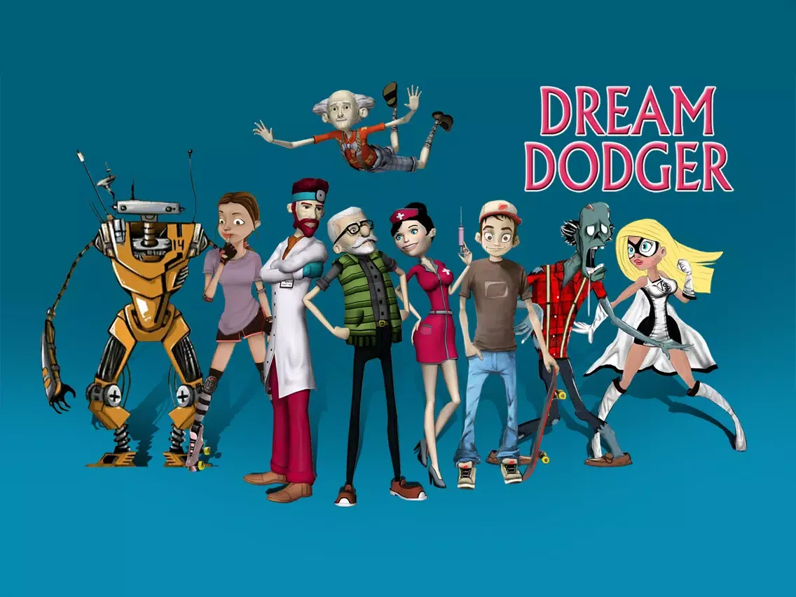 Dream Dodger - Escaping Reckless Retirement Home with Skinny Tired Grumpy Badass Grandpa Alfred iPad  سکرین شاٹس