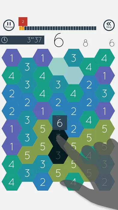 Tangkapan skrin Enjoy Learning Addition Puzzle