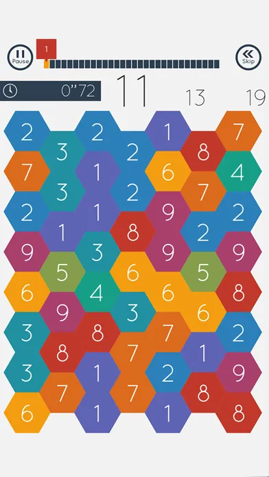 Tangkapan skrin Enjoy Learning Addition Puzzle