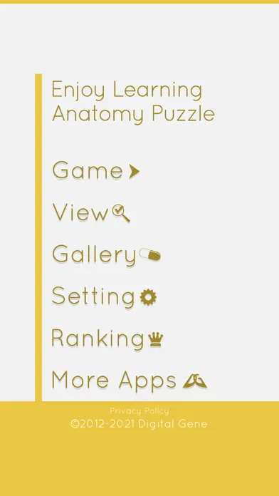 Enjoy Learning Anatomy puzzle應用截圖