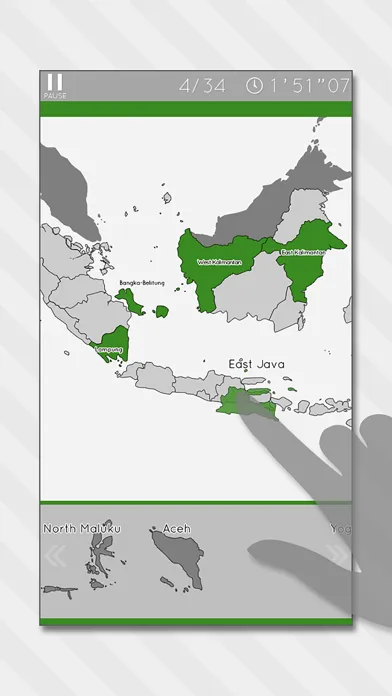 Indonesia Map Puzzle應用截圖