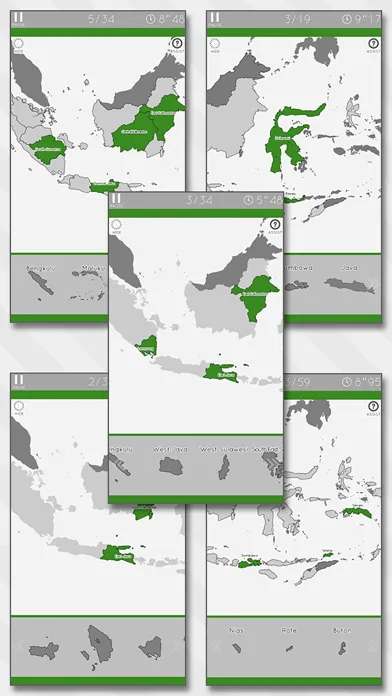 Indonesia Map Puzzle應用截圖
