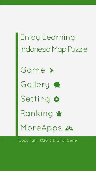 Indonesia Map Puzzle應用截圖