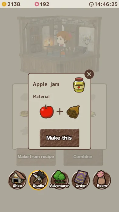 Item shop - crafting game Screenshots