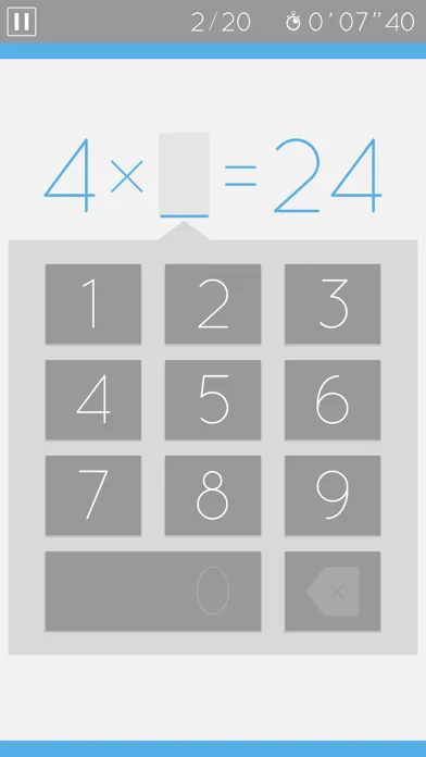 ภาพหน้าจอของ Enjoy Learning Times Tables