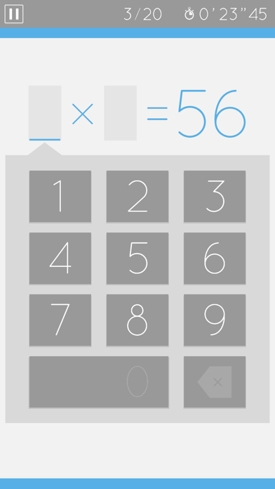 Zrzuty ekranu Enjoy Learning Times Tables