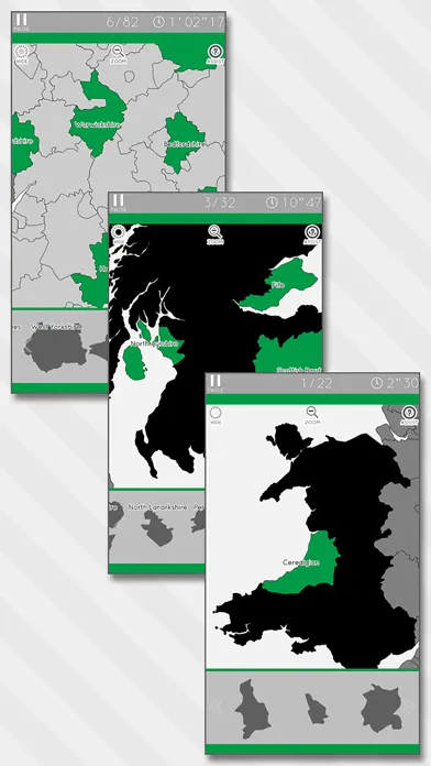 Enjoy Learning UK Map Puzzle スクリーンショット