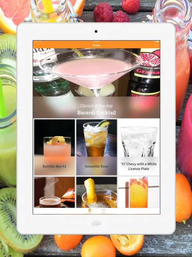 Mix Drink, Cocktail & Smoothie iPad  スクリーンショット