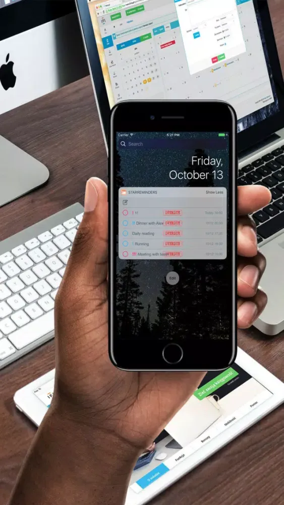 Captures d'écran de 7 Star - Reminders Widget Pro