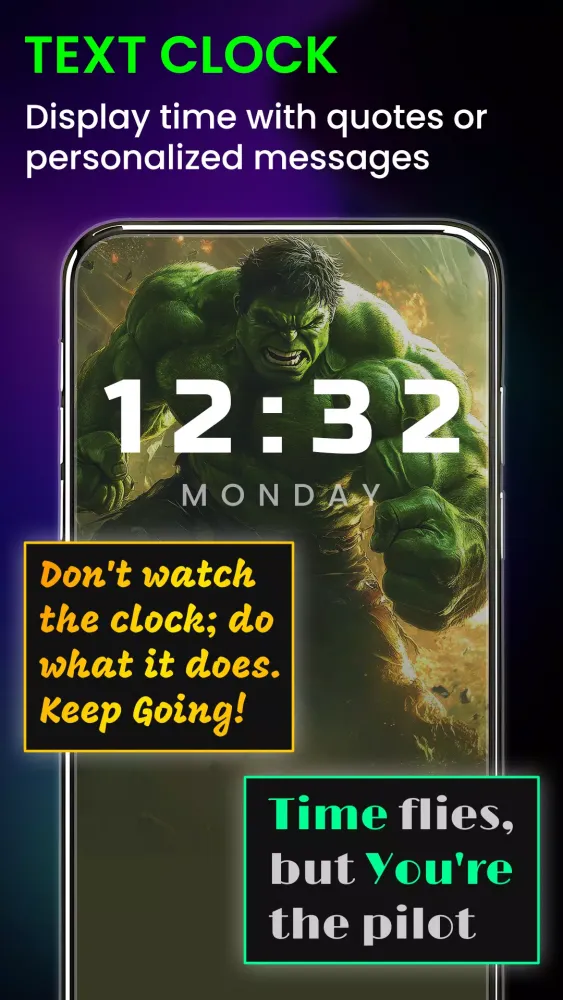 Neon Digital Clock应用截图