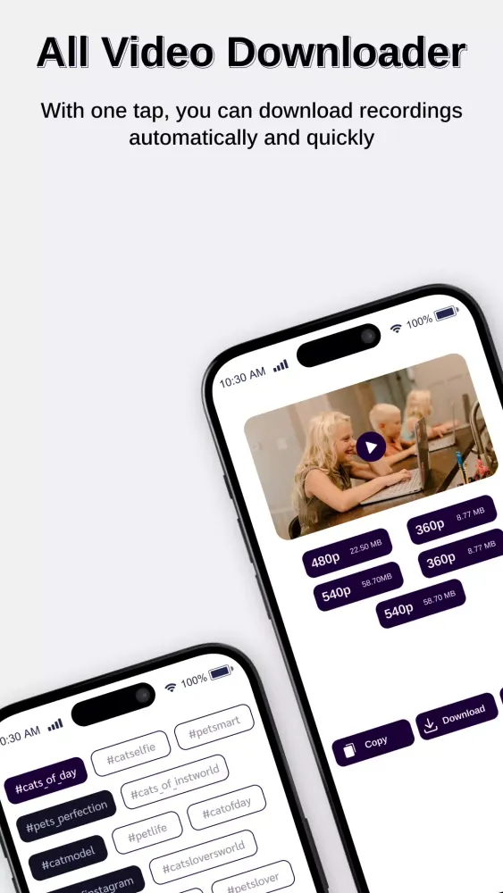 Tangkapan skrin All Status & Video Downloader