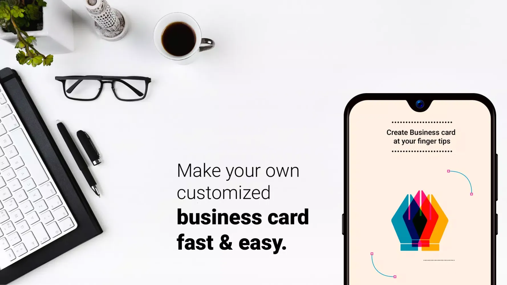 Digital Business Card-Design & Screenshots