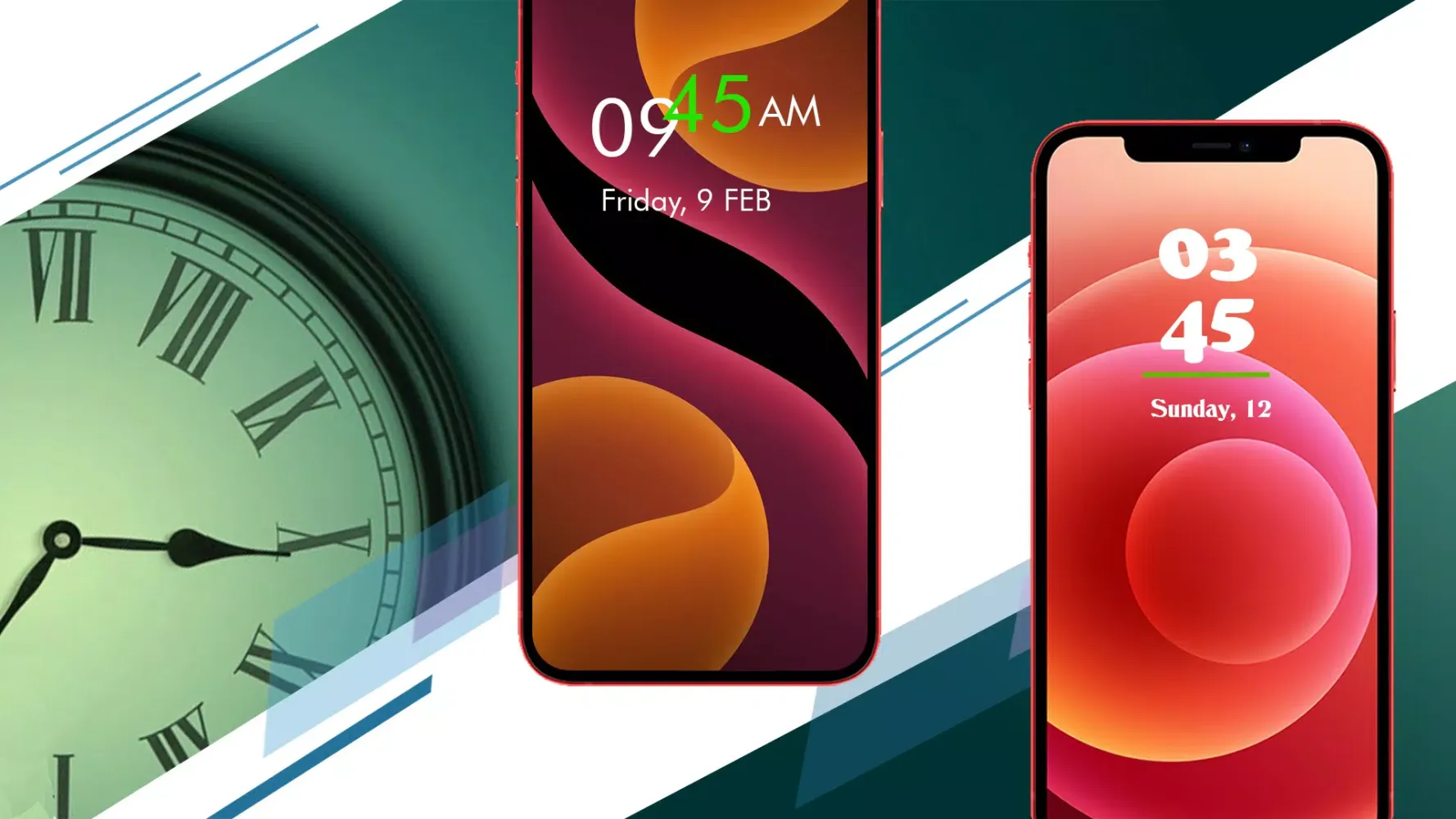 Digital Clock Widget Screenshots