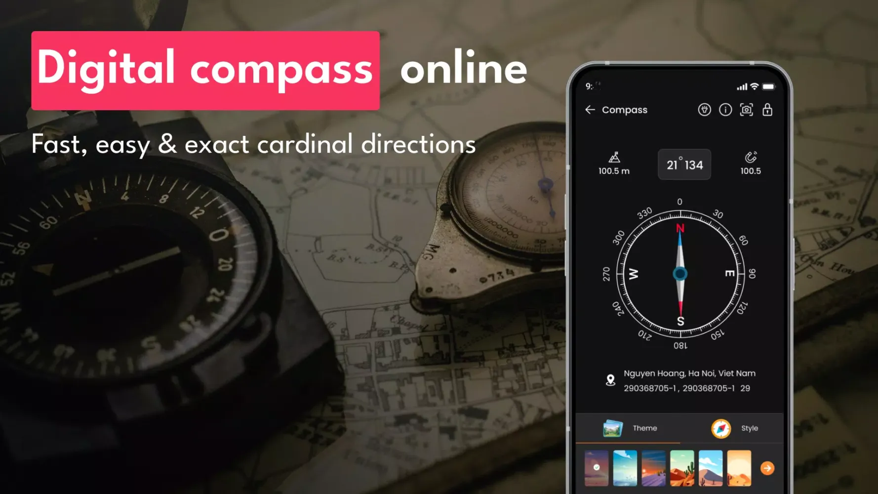 صور Real Compass: Direction Finder