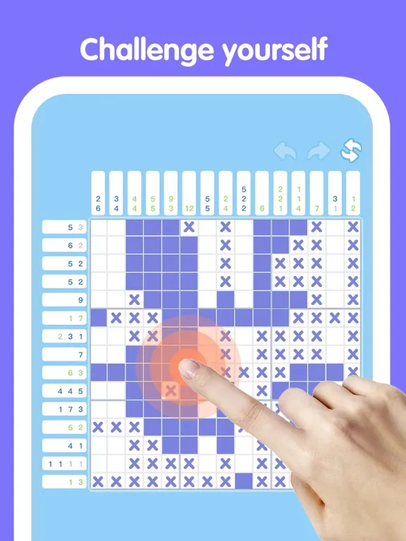صور Digtial Nonogram: color logic iPad 