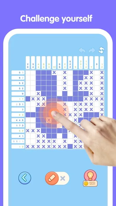 صور Digtial Nonogram: color logic