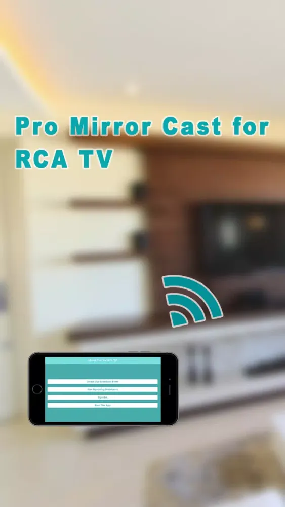 Ảnh chụp màn hình của Pro Mirror Cast for RCA TV