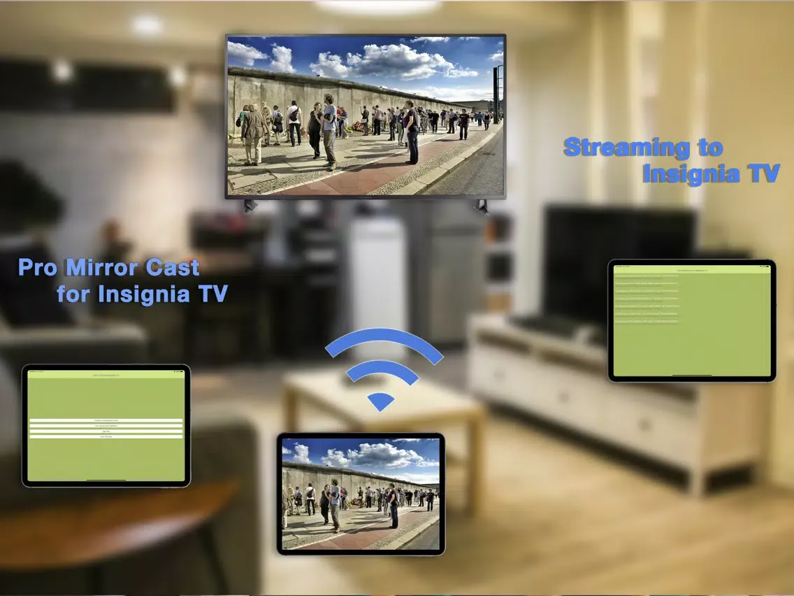تصاویر Pro Mirror Cast 4 INSIGNIA TV iPad 