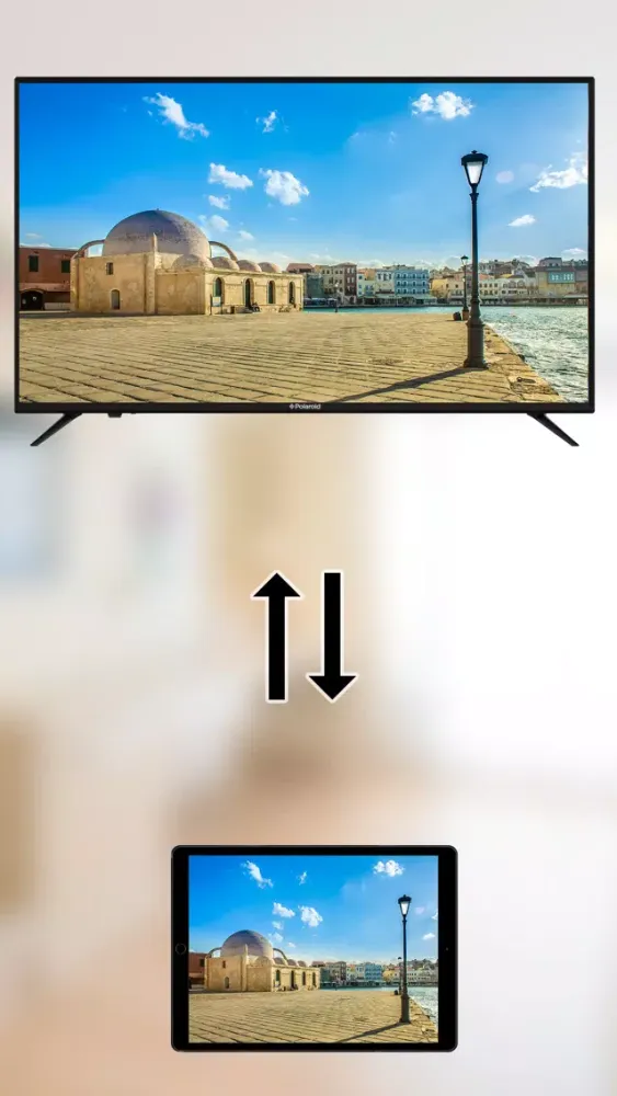 Pro Mirror Cast 4 Polaroid TV Screenshots