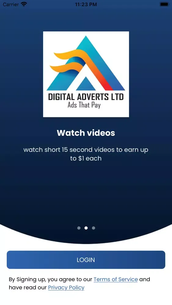 Screenshot di Digital Adverts