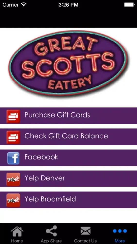 Great Scott's Eatery Screenshots
