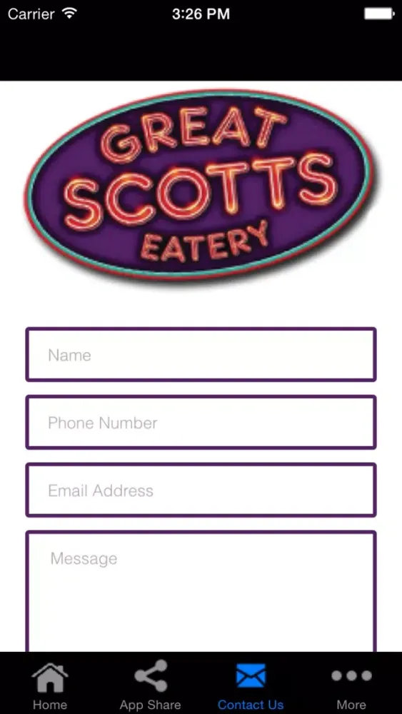 Great Scott's Eatery Screenshots