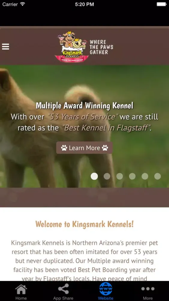 Kingsmark Kennels سکرین شاٹس
